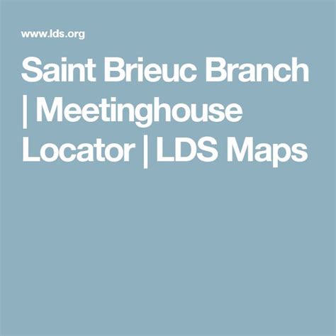 LDS Maps replaces the old Meetinghouse Locator. This upgraded program provides many new features not available previously, including: A more visual, dynamic …